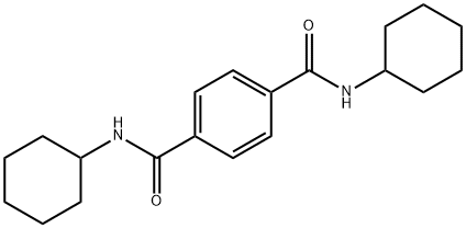 N,N'-DICYCLOHEXYLTEREPHTHALAMIDE Struktur