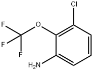 3-chloro-2-(trifluoromethoxy)aniline Struktur