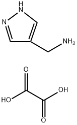 (1H-Pyrazol-4-yl)methanamine oxalate Struktur