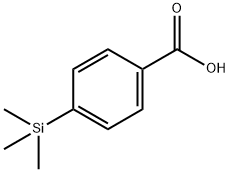 4-(trimethylsilyl)benzoic acid Struktur