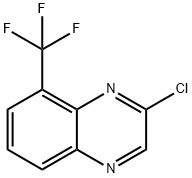 2-chloro-8-(trifluoromethyl)Quinoxaline Struktur