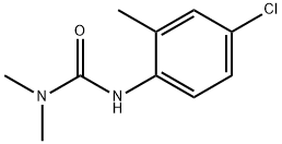 3-(4-CHLORO-2-METHYLPHENYL)-1,1-DIMETHYLUREA Struktur