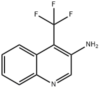 4-(trifluoromethyl)quinolin-3-amine Struktur