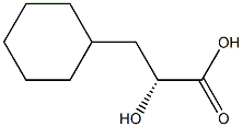 (R)-a-Hydroxy-cyclohexanepropanoic acid Struktur