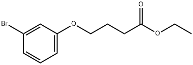 ethyl 4-(3-bromophenoxy)butanoate Struktur