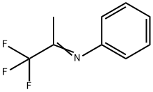 N-(2,2,2-Trifluoro-1-methylethylidene)benzenamine Struktur