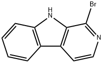 9H-Pyrido[3,4-b]indole, 1-bromo-
 Struktur