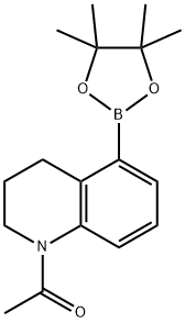 1-(5-(4,4,5,5-tetramethyl-1,3,2-dioxaborolan-2-yl)-3,4-dihydroquinolin-1(2H)-yl)ethanone|