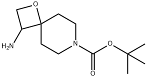 3-Amino-7-Boc-1-oxa-7-azaspiro[3.5]nonane Struktur