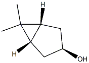 (1R,3S,5S)-6,6-Dimethylbicyclo[3.1.0]Hexan-3-Ol Struktur