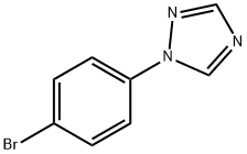 1-(4-bromophenyl)-1H-1,2,4-triazole Struktur