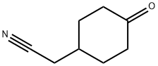 (4-Oxo-cyclohexyl)-acetonitrile Struktur