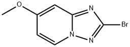 2-Bromo-7-methoxy-[1,2,4]triazolo[1,5-a]pyridine Struktur