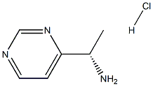 (S)-1-(pyrimidin-4-yl)ethanamine hydrochloride Struktur