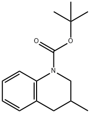 tert-Butyl 3-methyl-3,4-dihydroquinoline-1(2H)-carboxylate Struktur