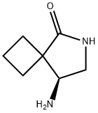 (8S)-8-amino-6-azaspiro[3.4]octan-5-one, 1810074-93-1, 結構式