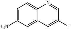 3-fluoroquinolin-6-amine Struktur