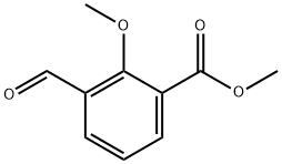 methyl 3-formyl-2-methoxybenzoate Struktur