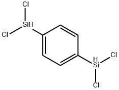 1,4-Bis(Dichlorosilyl) Benzene Struktur