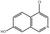 4-chloroisoquinolin-7-ol Struktur