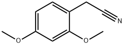 2-(2,4-Dimethoxyphenyl)acetonitrile Struktur