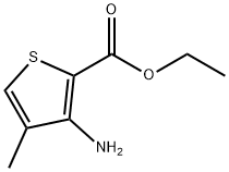 ethyl 3-amino-4-methylthiophene-2-carboxylate Struktur