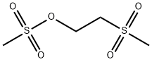 2-(methylsulfonyl)ethyl methanesulfonate Struktur