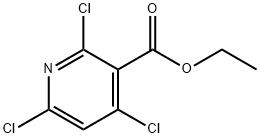 Ethyl 2,4,6-trichloronicotinate Struktur