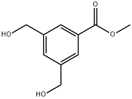 methyl 3,5-bis(hydroxymethyl)benzoate Struktur