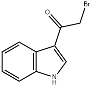 Ethanone, 2-bromo-1-(1H-indol-3-yl)-
 Struktur