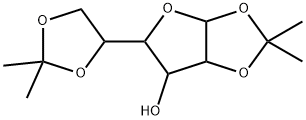 5-(2,2-dimethyl-1,3-dioxolan-4-yl)-2,2-dimethyltetrahydrofuro[2,3-d][1,3]dioxol-6-ol Struktur