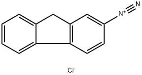 2-DIAZOFLUORENE CHLORIDE Struktur