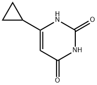 6-cyclopropylpyrimidine-2,4(1H,3H)-dione Struktur