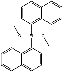 Di(Naphthalen-1-yl) Dimethoxysilane Structure