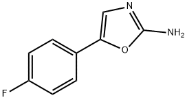 5-(4-Fluorophenyl)-2-oxazolamine Struktur