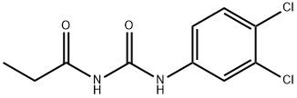 1-(3,4-DICHLOROPHENYL)-3-PROPIONYLUREA Struktur