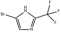 5-bromo-2-(trifluoromethyl)-1H-imidazole Struktur