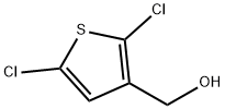 2,5-dichloro-3-Thiophenemethanol Struktur