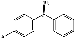 BENZENEMETHANAMINE, 4-BROMO-ALPHA-PHENYL-, (S)- Struktur