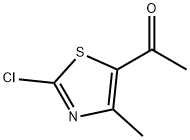 1-(2-chloro-4-methylthiazol-5-yl)ethan-1-one Struktur