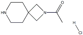 1-(2,7-Diazaspiro[3.5]nonan-2-yl)ethan-1-one hydrochloride Struktur