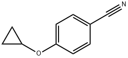 4-cyclopropoxybenzonitrile Struktur