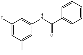 Benzamide, N-(3,5-difluorophenyl)- Struktur