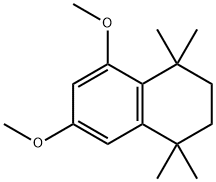 5,7-DIMETHOXY-1,2,3,4-TETRAHYDRO-1,1,4,4-TETRAMETHYLNAPHTHALENE Struktur