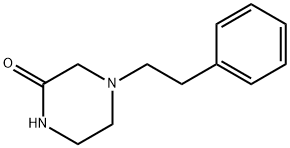 4-Phenethylpiperazin-2-one Struktur