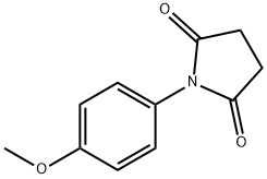 N-(P-ANISYL)-SUCCINIMIDE Struktur