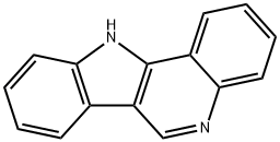 11H-Indolo[3,2-c]quinoline Struktur