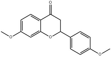 7,4'-diMethoxyflavanone Struktur