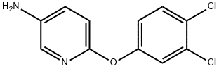 6-(3,4-dichlorophenoxy)-3-Pyridinamine Struktur