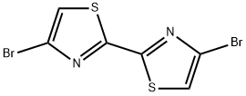 4-bromo-2-(4-bromothiazol-2-yl)thiazole Struktur